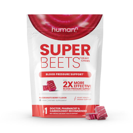 SuperBeets Heart Chews: Pomegranate Berry Boost