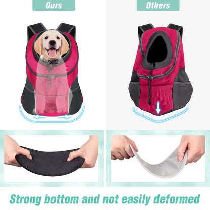 PawVentura: Adjustable Pet Carrier Backpack
