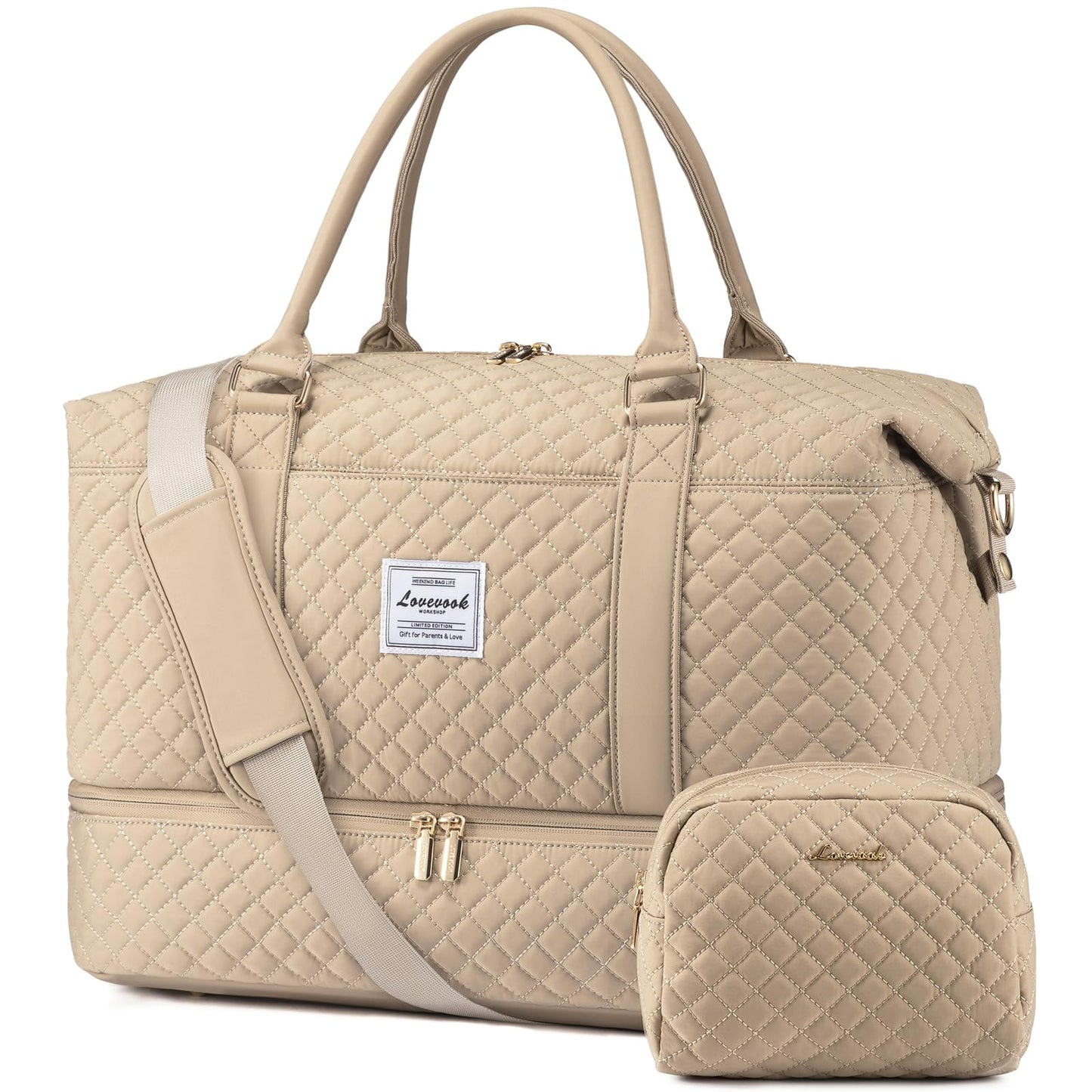 LOVEVOOK All-in-One Duffle: Travel & Gym Ready