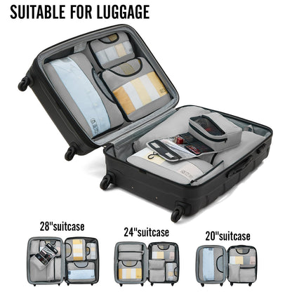 Veken Travel Cubes - 8 Piece Set
