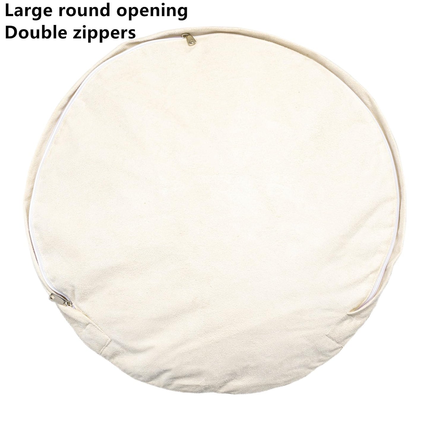 VersaPouf: Unstuffed Ottoman & Foot Rest Cover