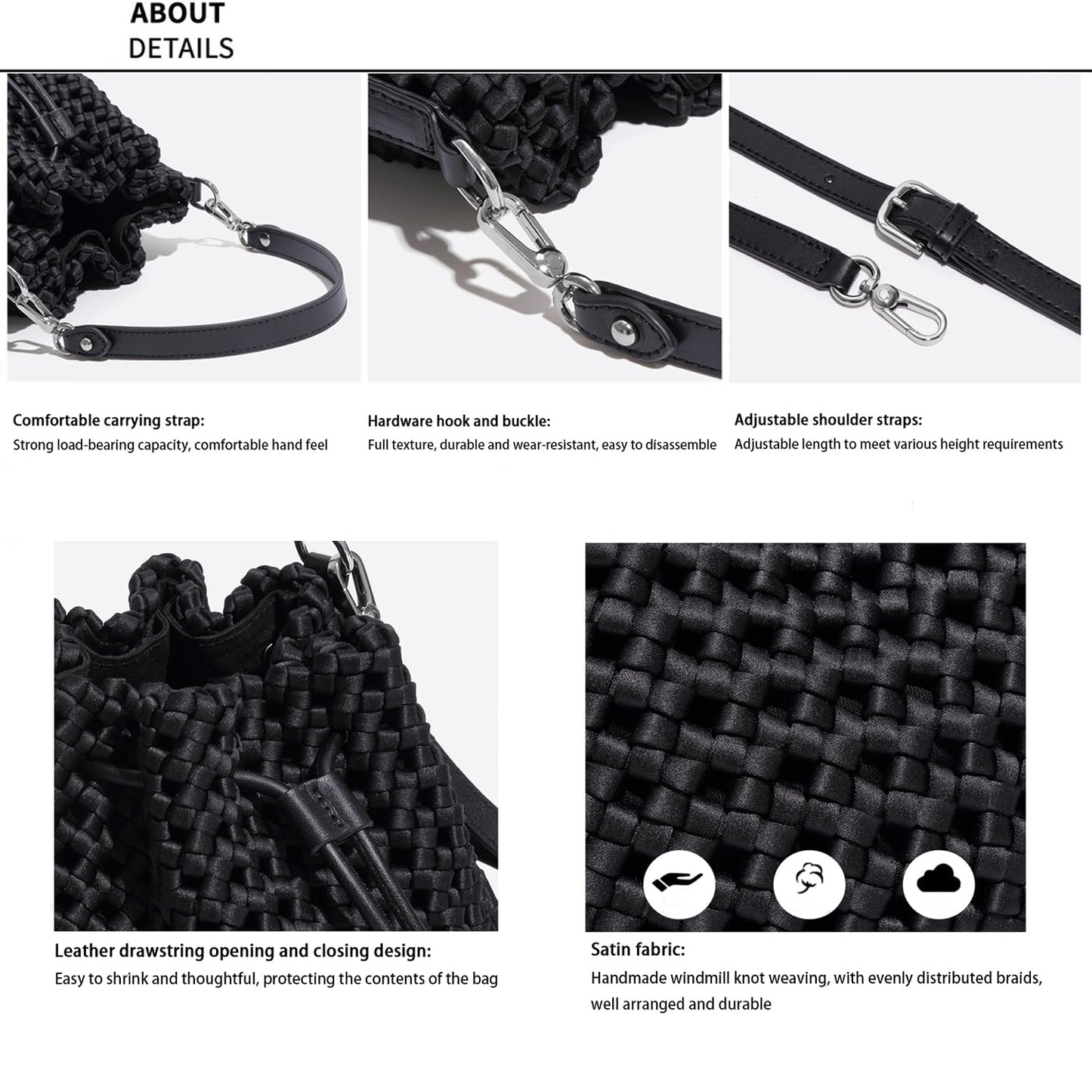 Hollow Bucket Tote Bag