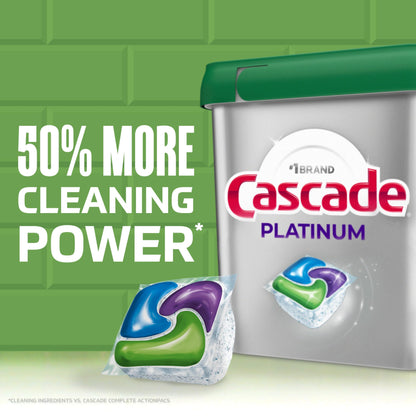 Cascade Platinum Fresh 71ct Dishwasher Pods