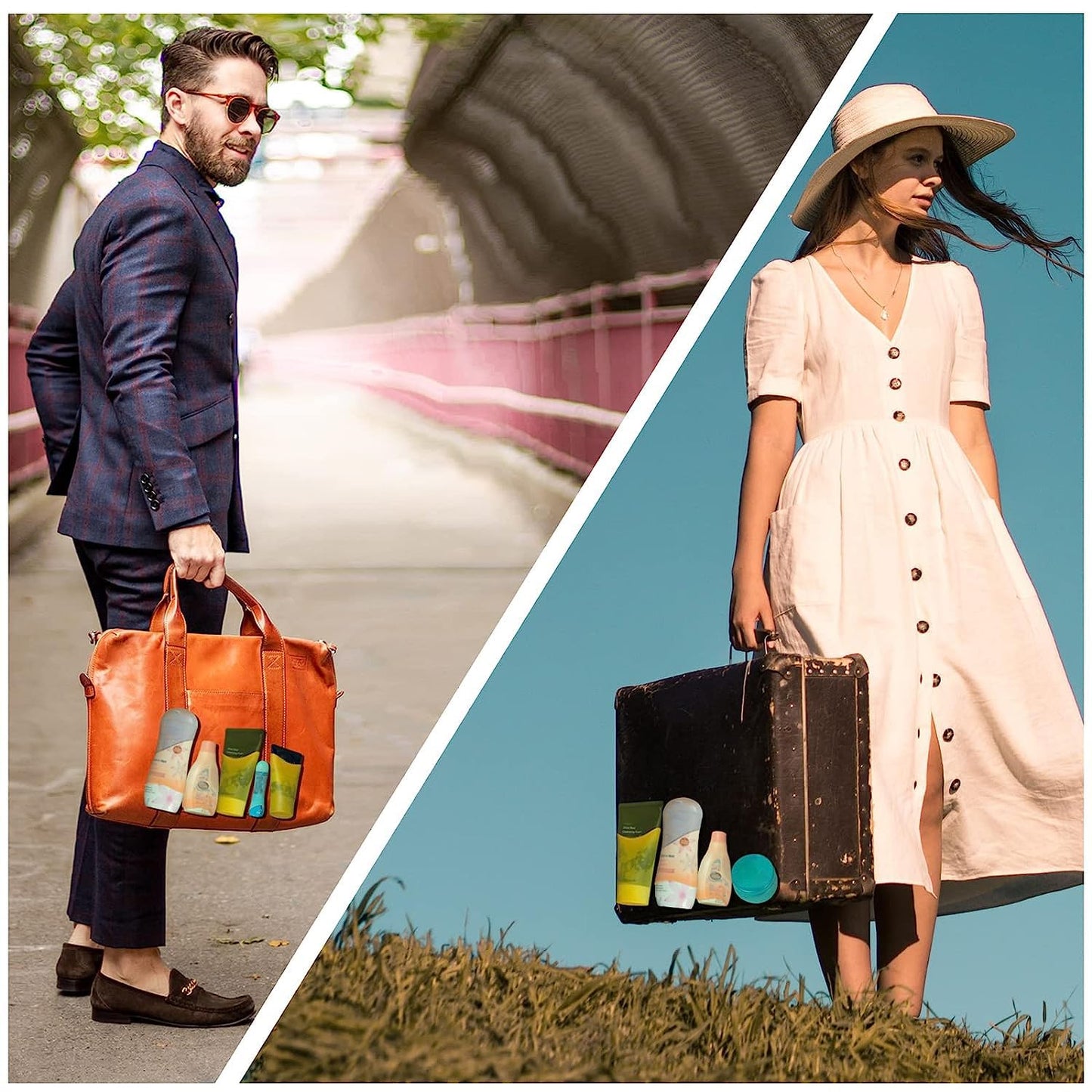 TravelGuard Silicone Bottle Covers: Leak-Proof Essentials