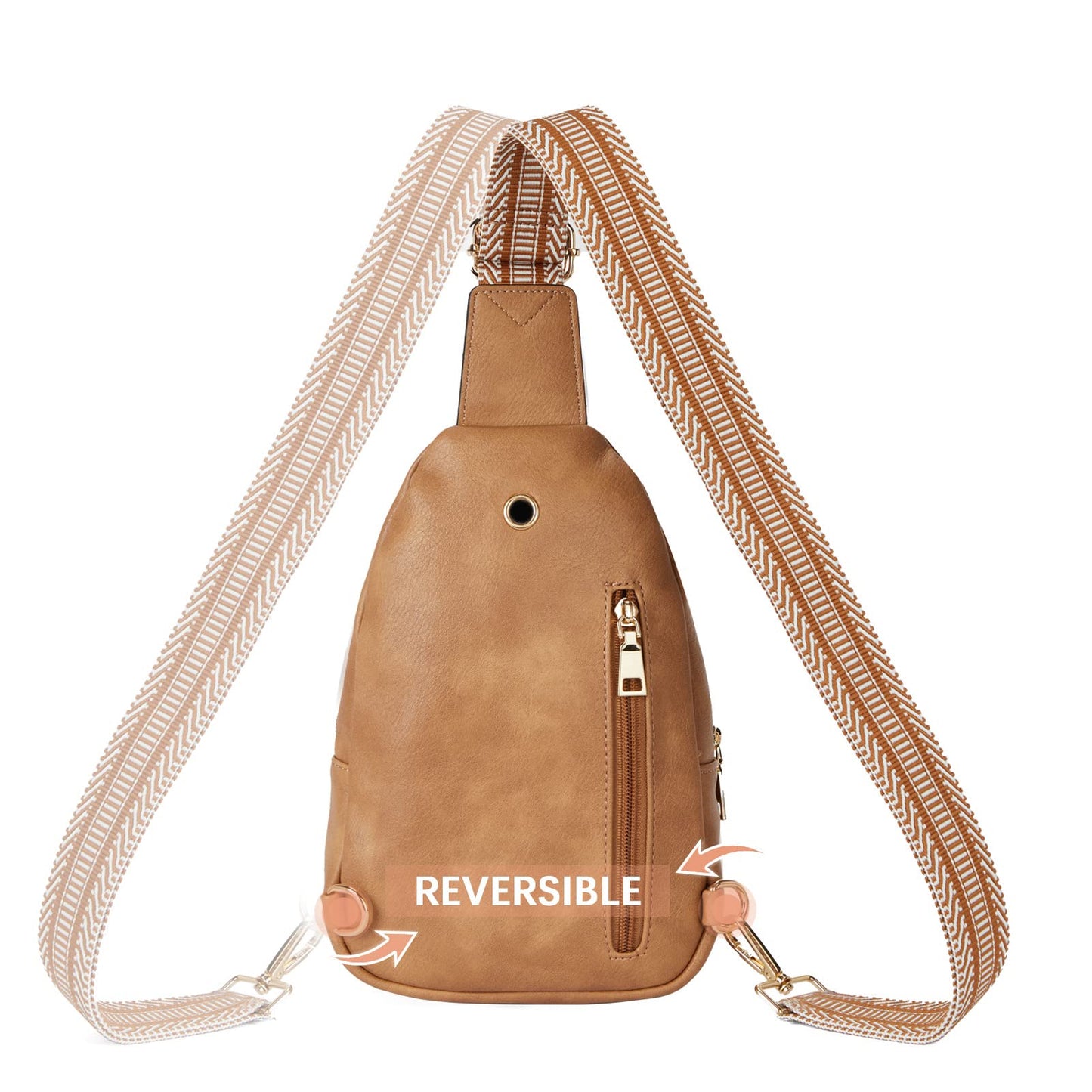 BOSTANTEN Chic Leather Crossbody Sling Bag