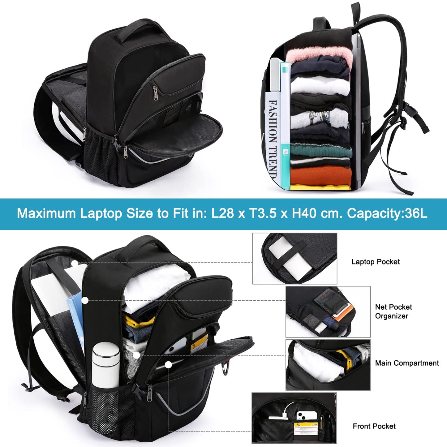 ChargeMate Laptop Backpack
