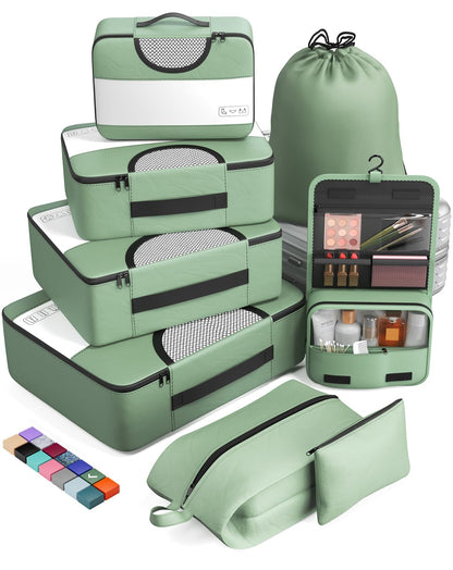 Veken Travel Cubes - 8 Piece Set