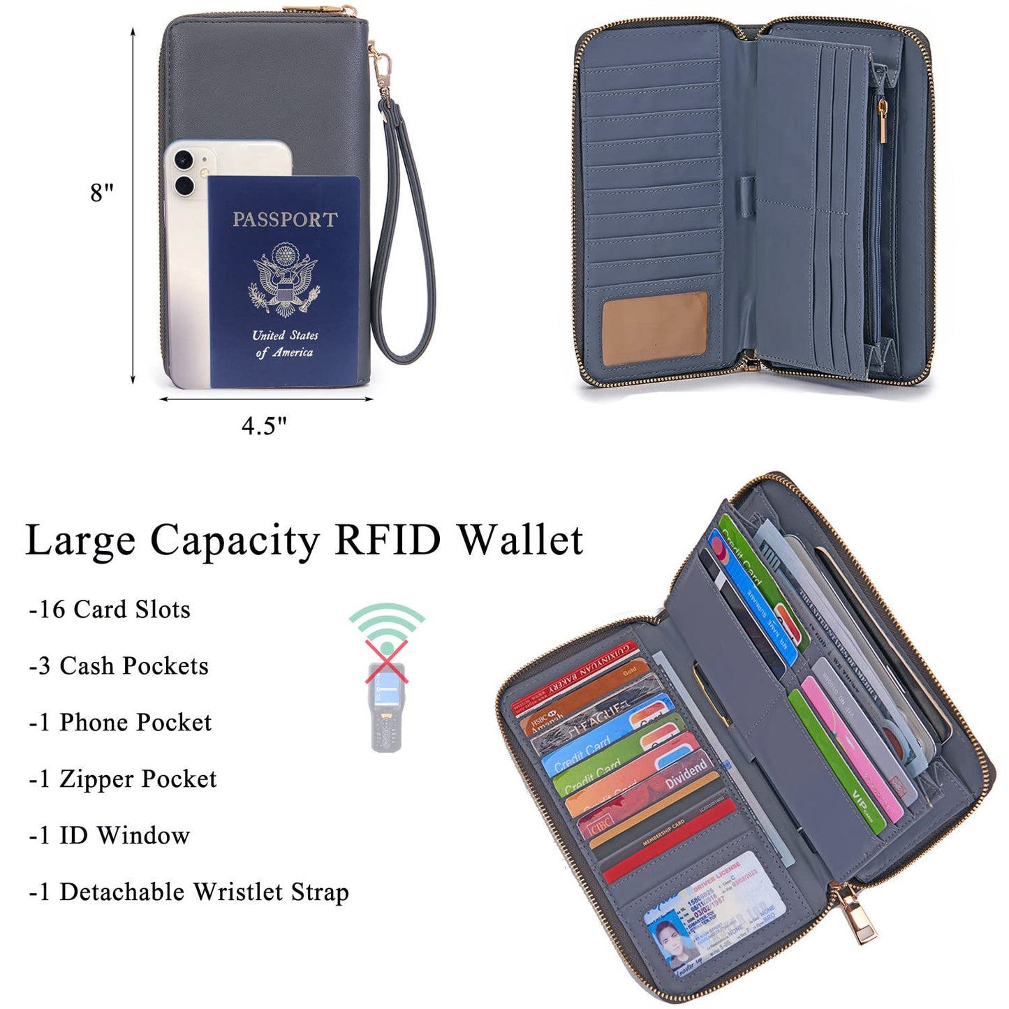 ChicCrossbody: Women's Tote & Wallet Set