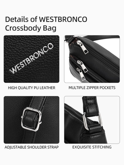WestBronco ZipSatchel: Women's Medium Crossbody Bag