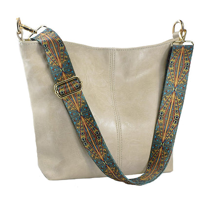 ChicHobo Vegan Leather Crossbody Bag with Strap