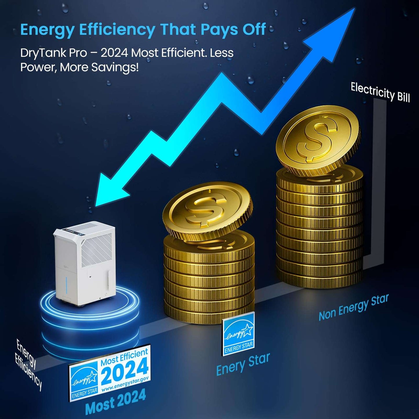 Vellgoo Energy Star Dehumidifier