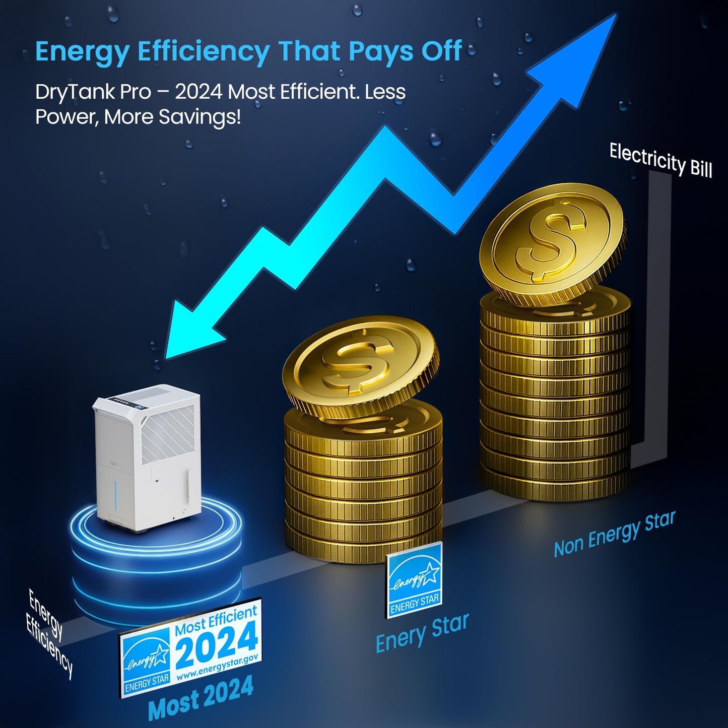 Vellgoo Energy Star Dehumidifier