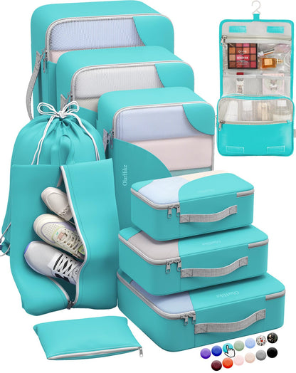 OlarHike Travel Cube Set - Cream Organizer & Gifts