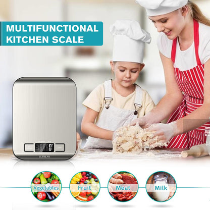 Ultrean Kitchen Scale - 11lb Capacity
