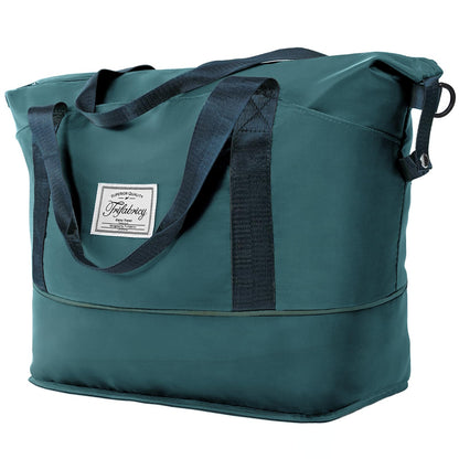 Pink Expandable Travel Duffel with Wet Pocket