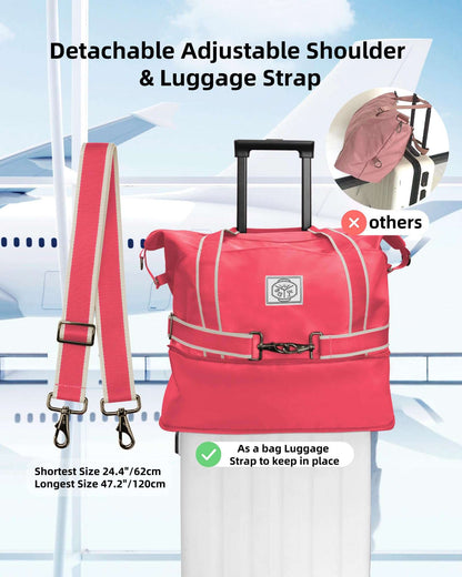 WALNEW Foldable Waterproof Travel Duffel Bag