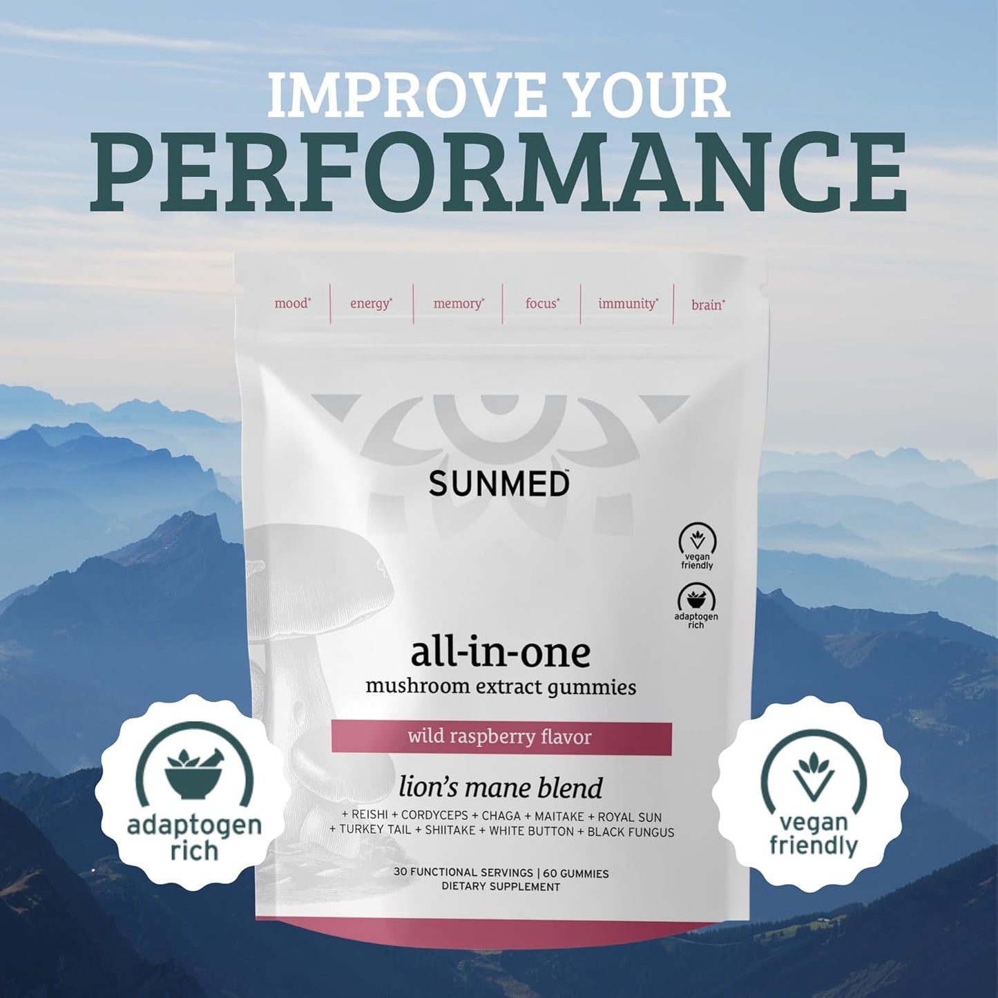 Mushroom Boost Gummies: Focus, Energy & Immunity!