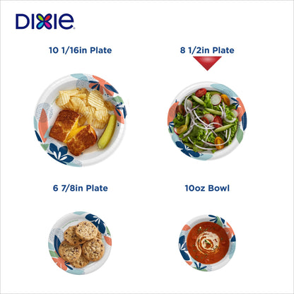 Durable Dixie 8.5 Plates: Strong, Safe & Soak-Proof
