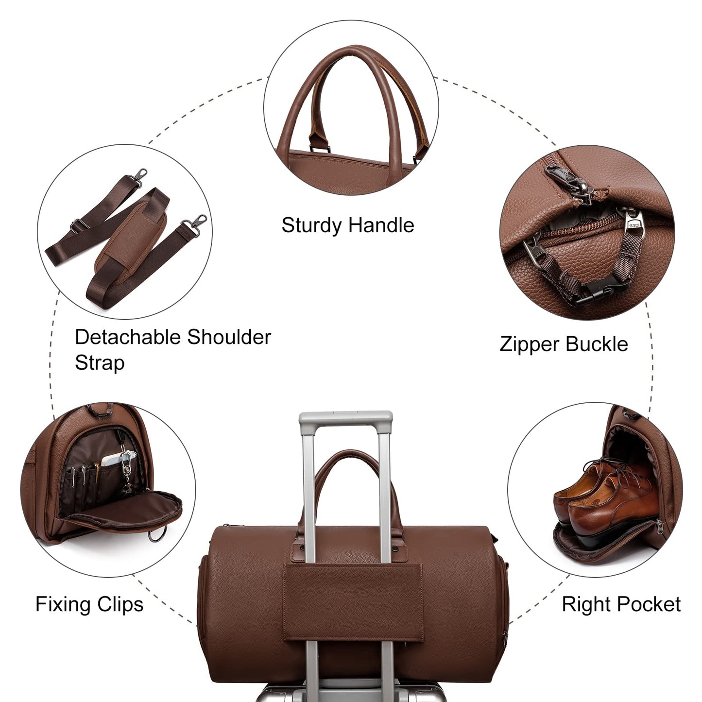 Modoker Travel Garment Bag - Versatile & Stylish