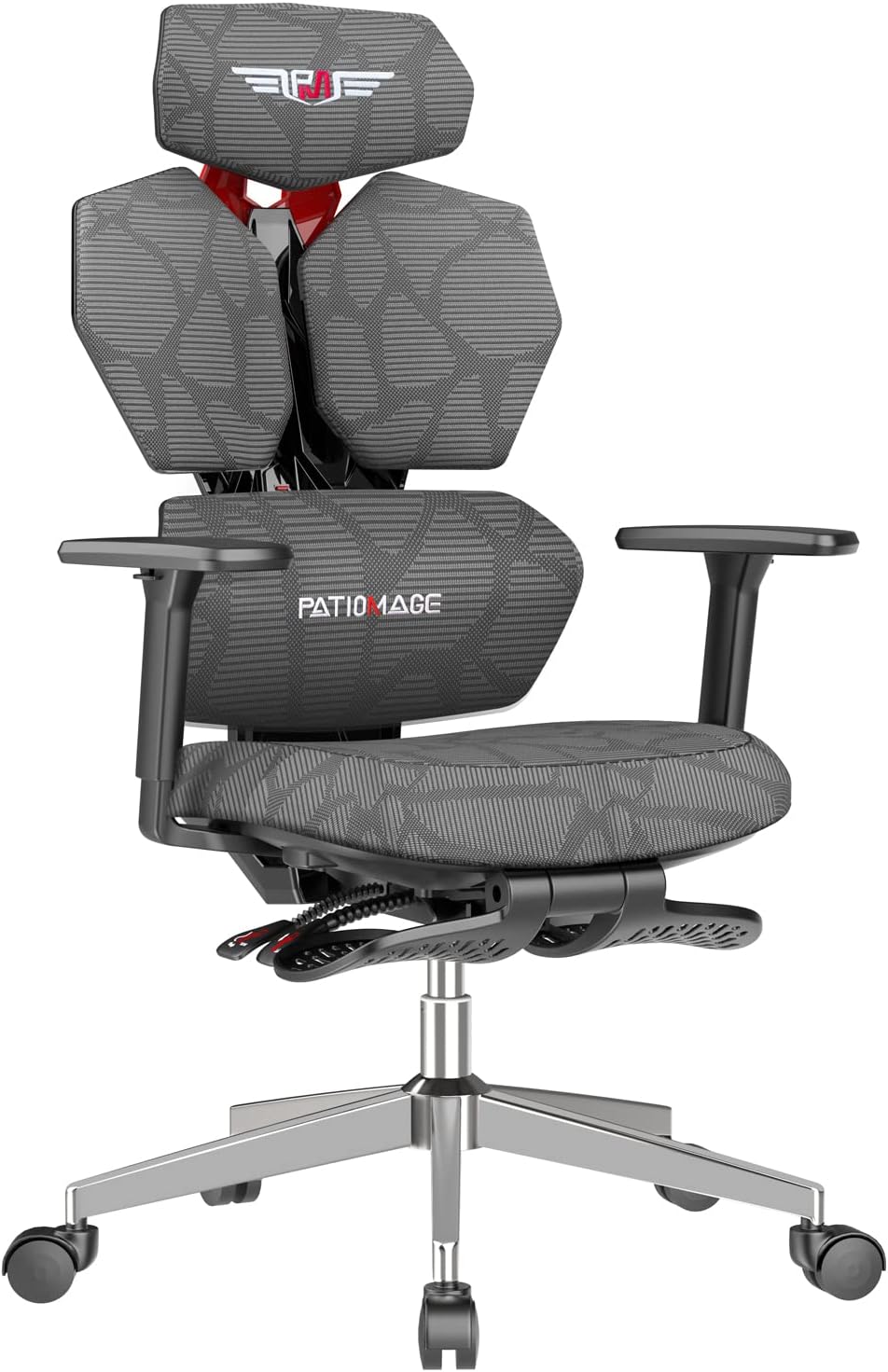 ErgoMax Gaming Chair: Tall & Recline Comfort