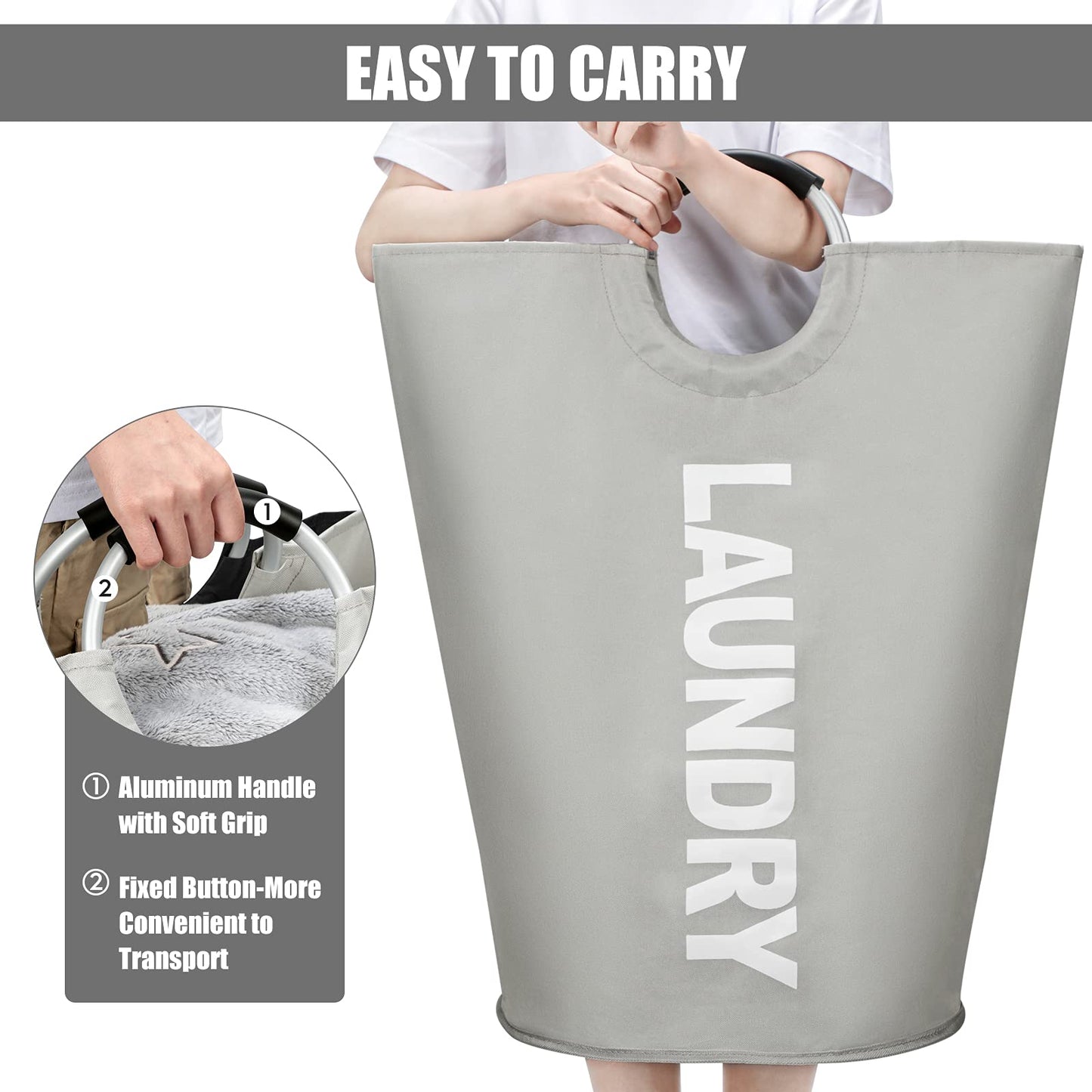 FoldAway Laundry Hamper