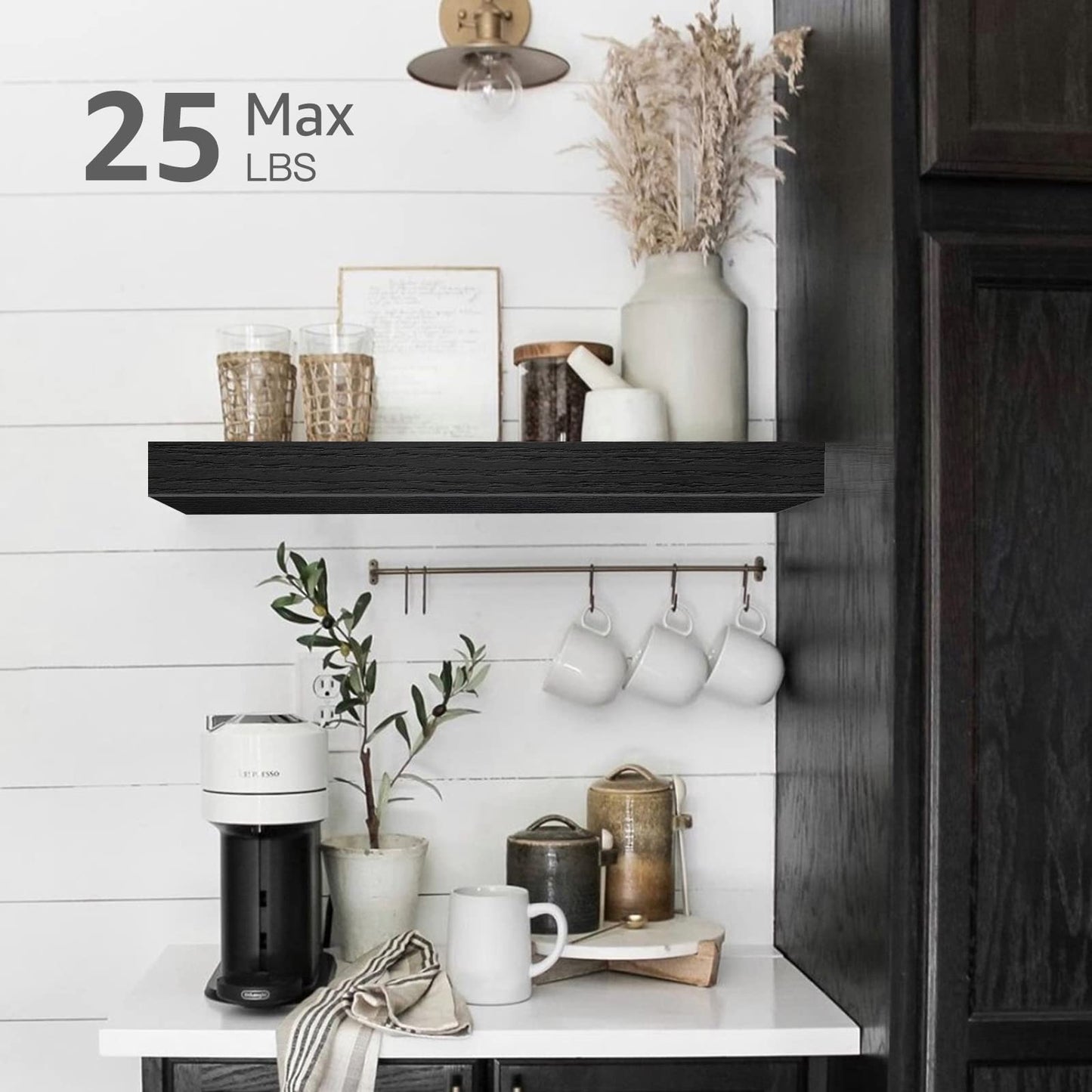 Rustic Farmhouse Shelves (008-40BN)