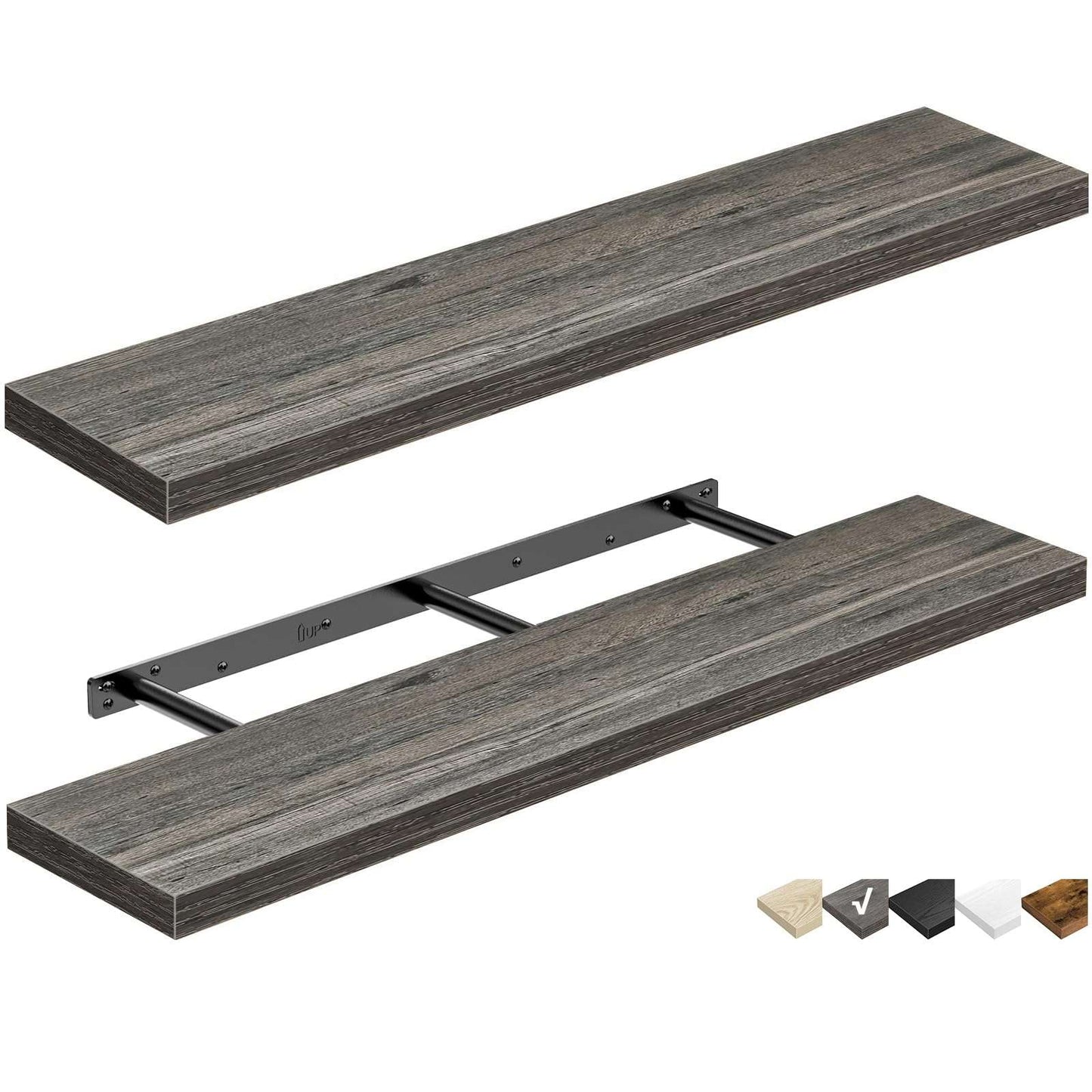 Rustic Farmhouse Shelves (008-40BN)