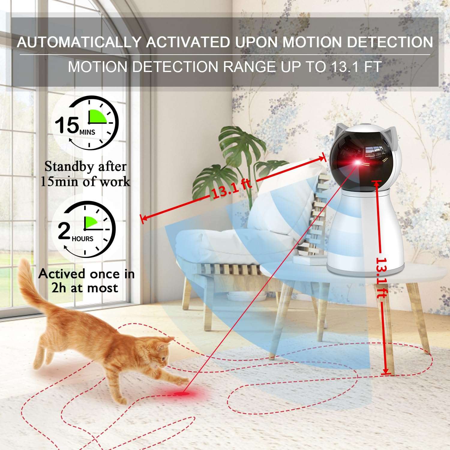 MovePurr Laser Toy