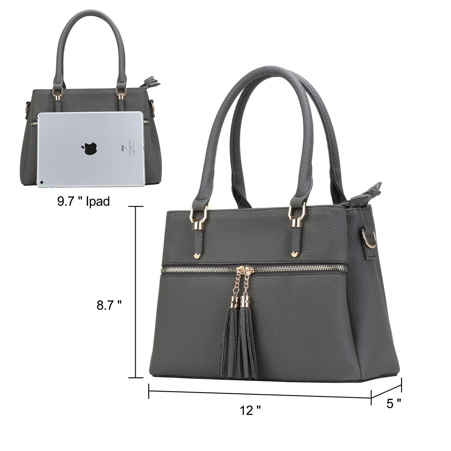 Luxe Leather Satchel & Crossbody Bags