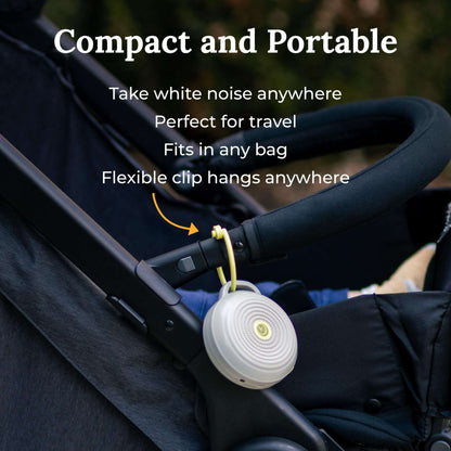 Yogasleep Hushh: Portable White Noise for Peaceful Sleep