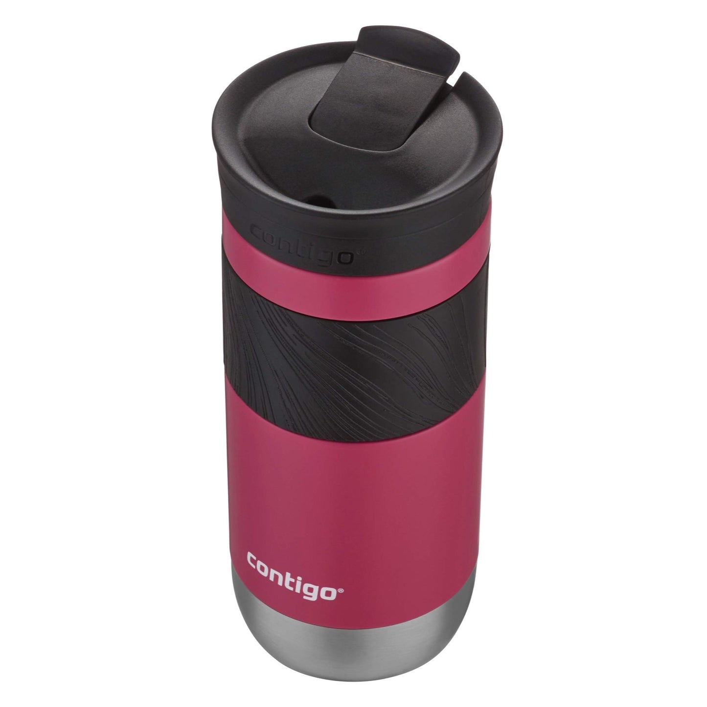SNAPSEAL Grip Stainless Travel Mug 20oz - Blue/Berry