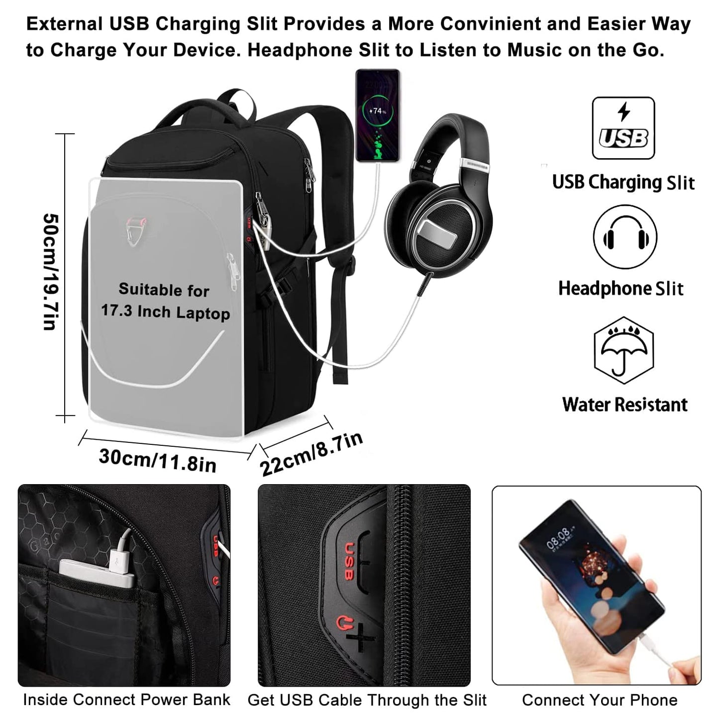 ChargeMate Laptop Backpack