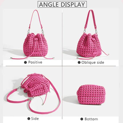 Hollow Bucket Tote Bag