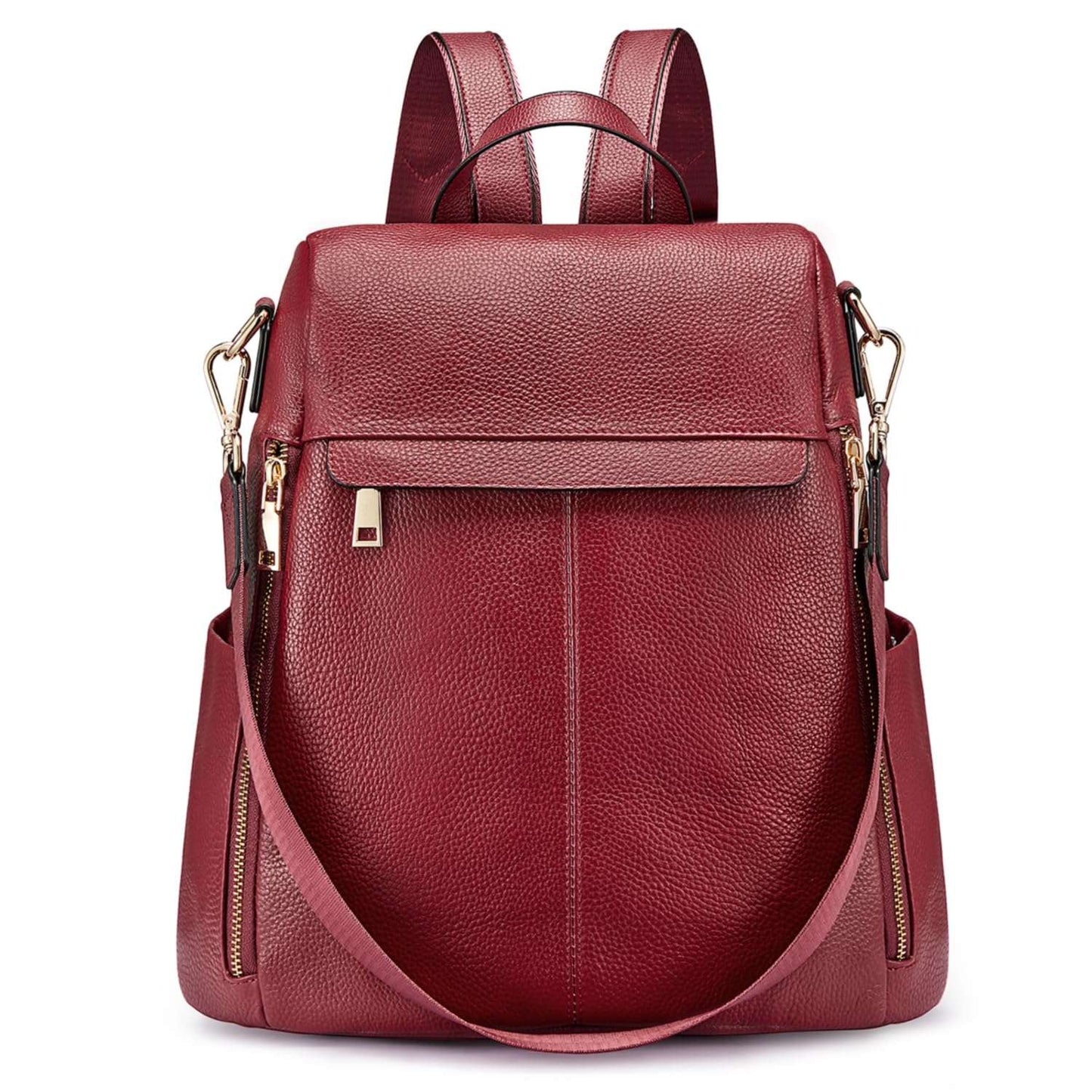 Kattee Women's Luxe Anti-Theft Leather Backpack Bag