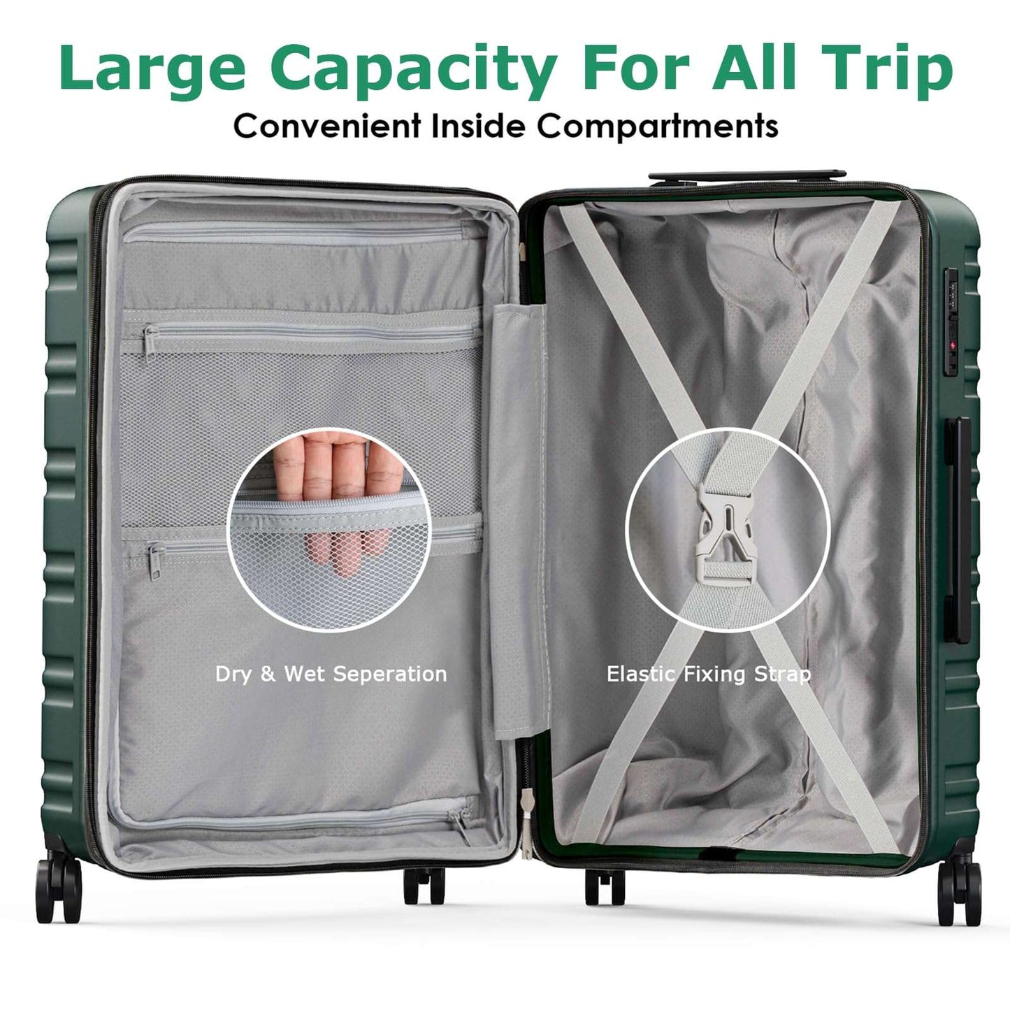 BEOW Spinner Luggage Set