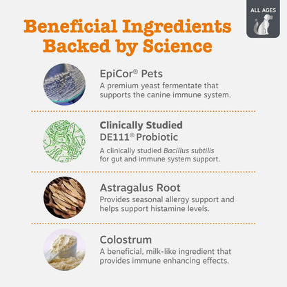 Zesty Paws Itch & Allergy Relief Chews - Lamb 90ct