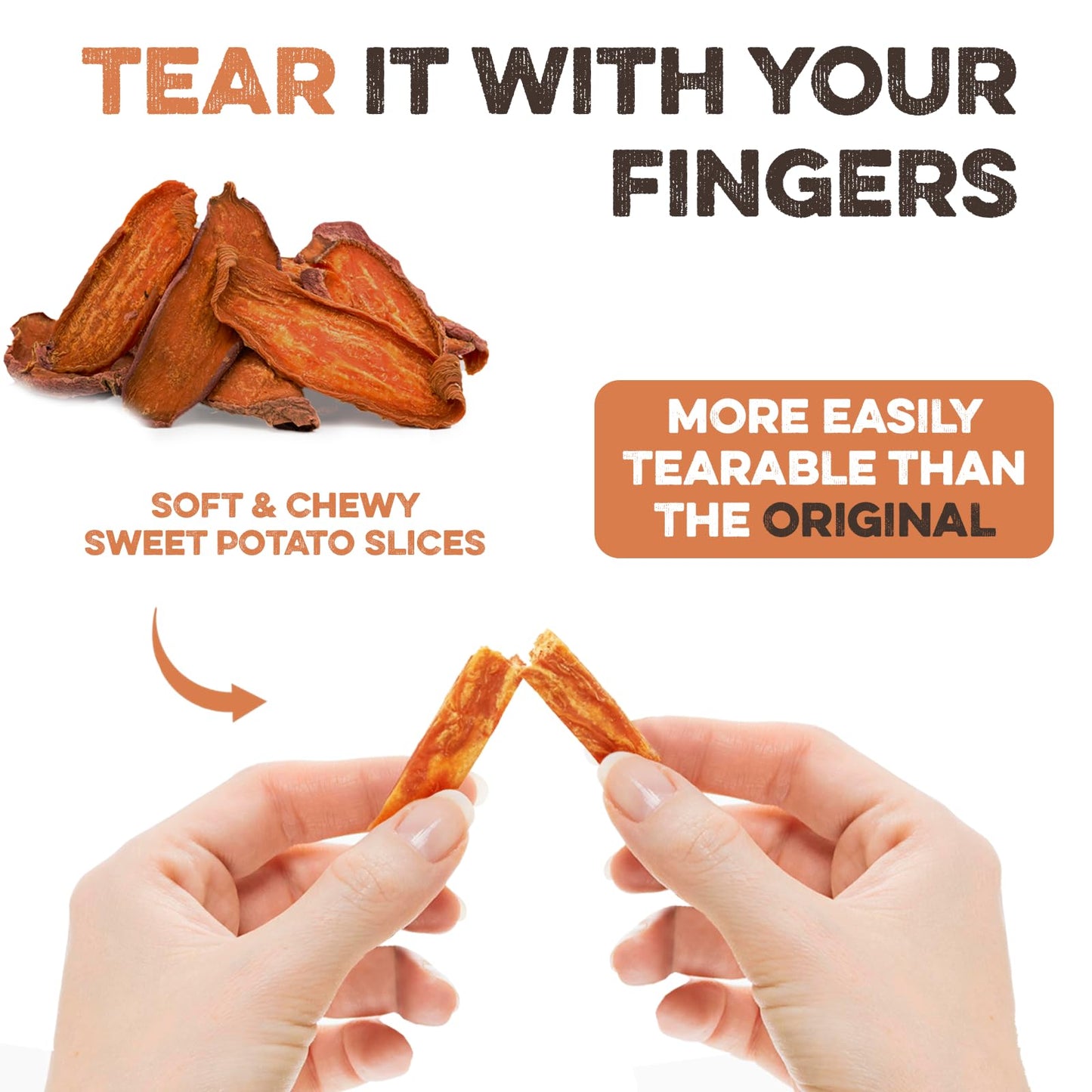 Brutus & Barnaby Sweet Potato Pup Delights