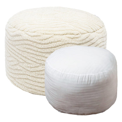 VersaPouf: Unstuffed Ottoman & Foot Rest Cover