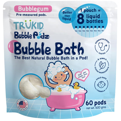TruKid Bubble Podz: Gentle Lavender Bath Bombs