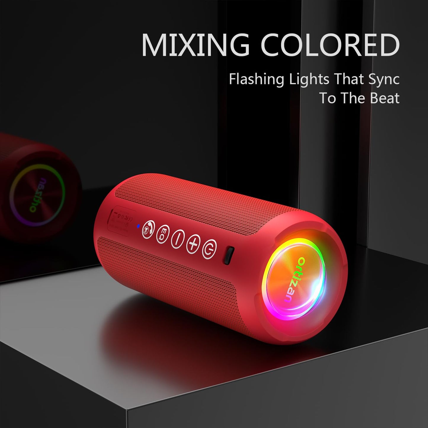 Ortizan AquaBass: IPX7 Bluetooth Speaker & Gift Pick