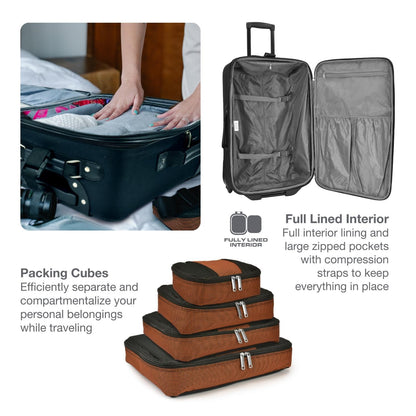 Travel Select Amsterdam 4-Pc Expandable Luggage Set