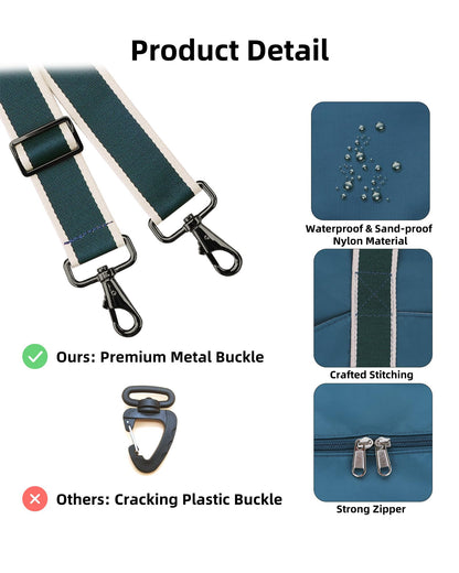 WALNEW Foldable Waterproof Travel Duffel Bag