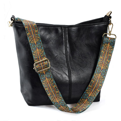 ChicHobo Vegan Leather Crossbody Bag with Strap