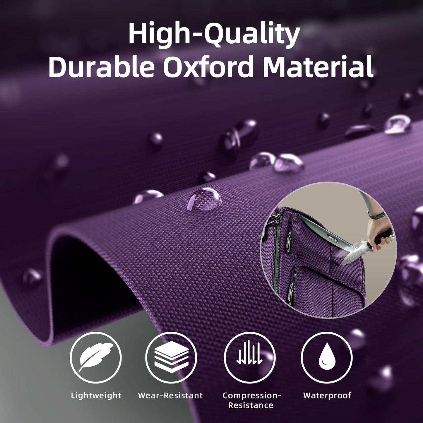 SHOWKOO Armygreen 3-Piece Expandable Luggage Set