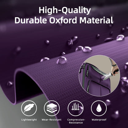 SHOWKOO Armygreen 3-Piece Expandable Luggage Set