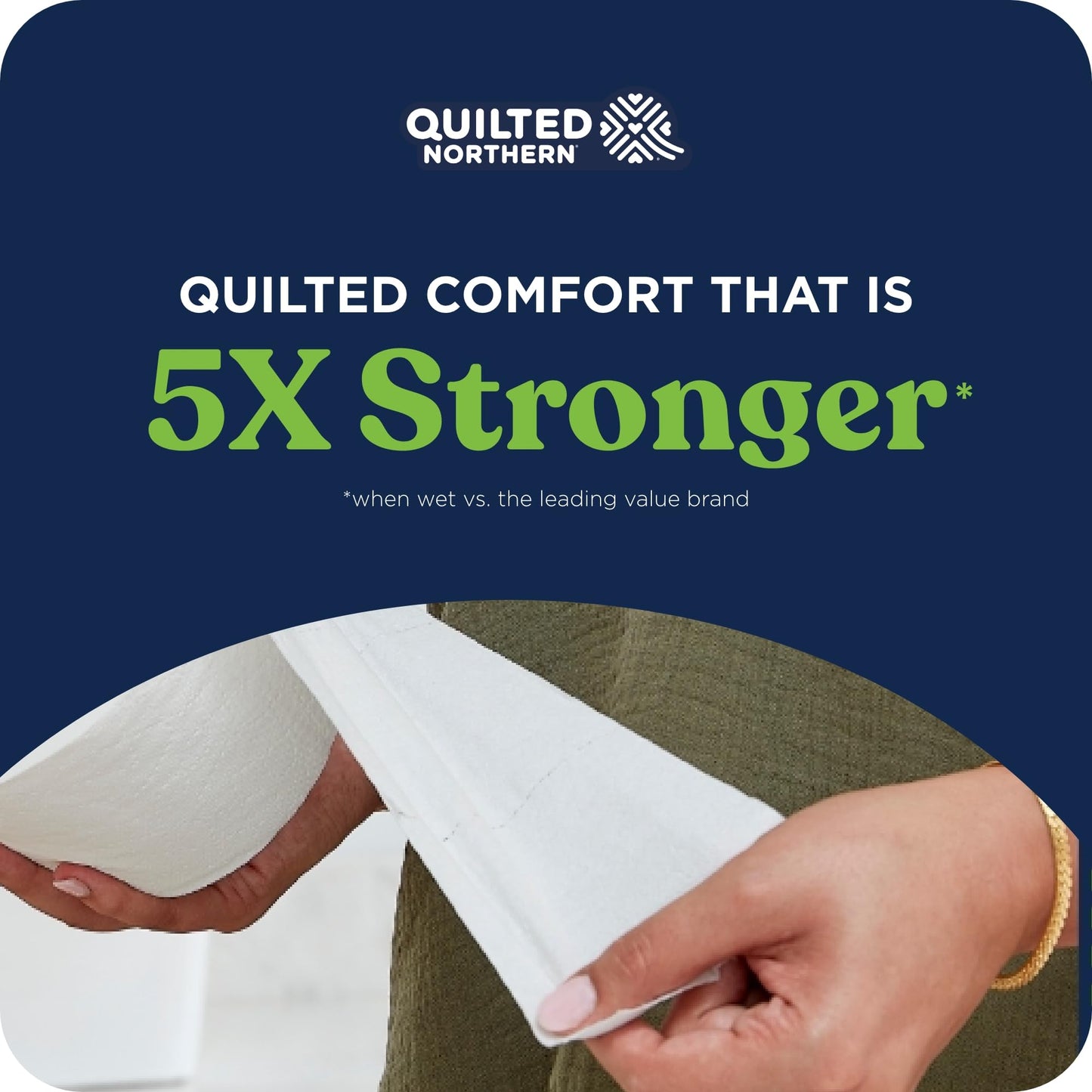 UltraSoft Mega Quilted TP - 18 Mega Rolls, Premium