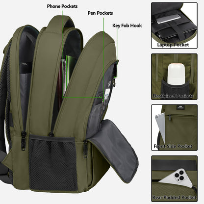 MATEIN SleekGuard Laptop Backpack with USB Port