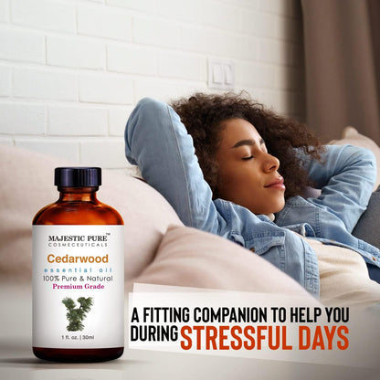 Majestic Pure Lavender Oil with Dropper 4oz