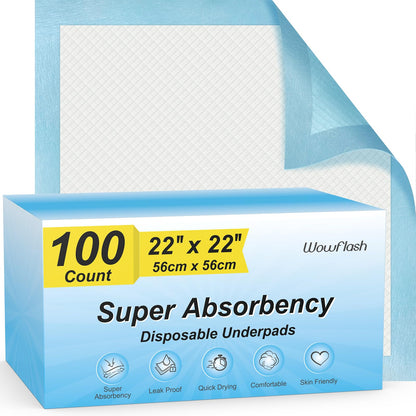 MultiUse UltraDry 50: Leakproof Underpads