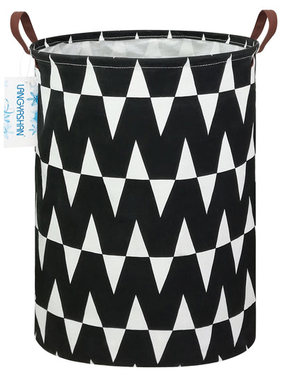 Collapsible Canvas Hamper by LANGYASHAN